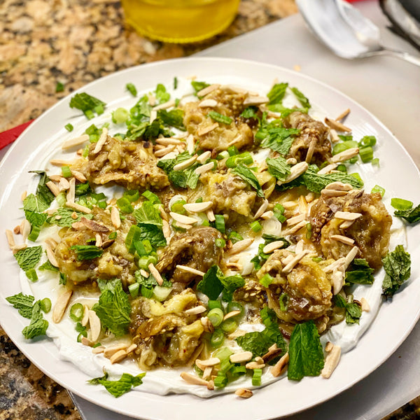 Eggplant Kibbeh Nayyeh