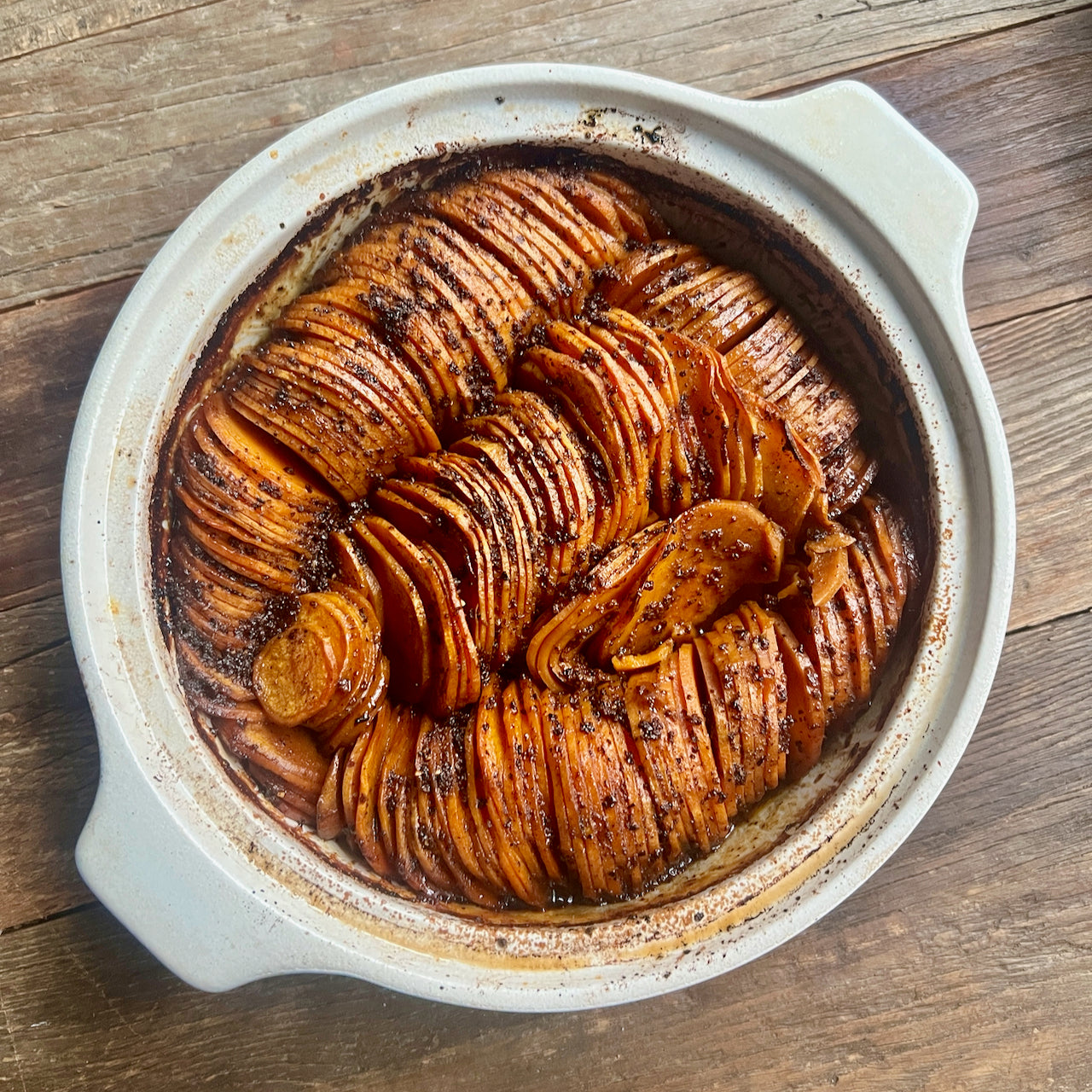 Brown Butter and Honey Sweet Potatoes – La Boîte