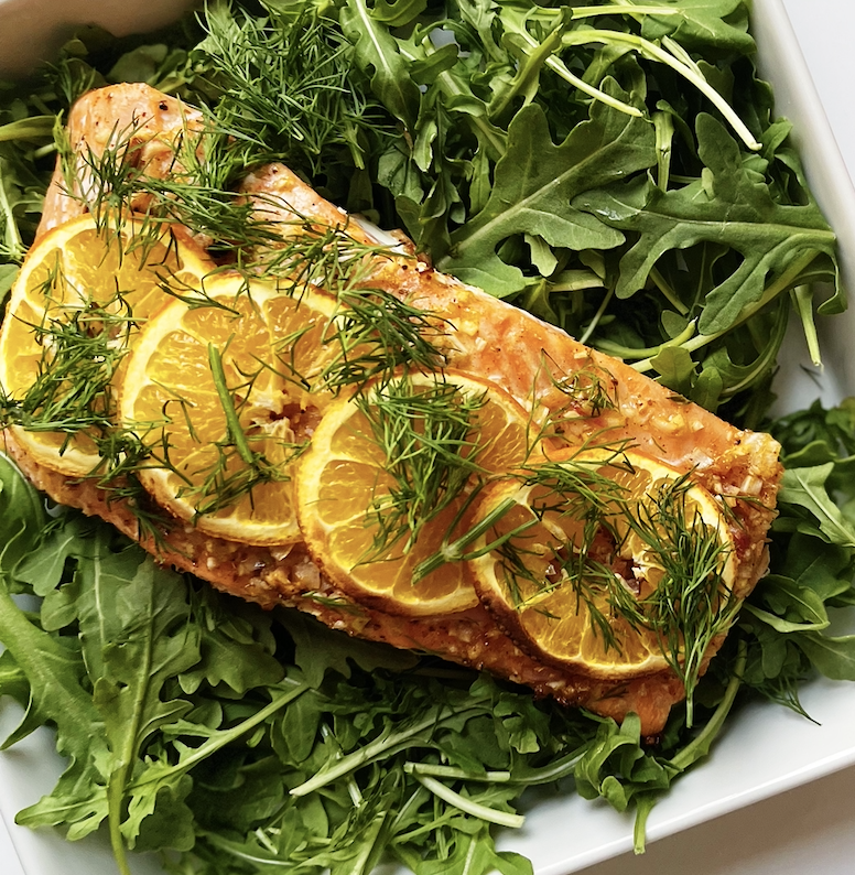 Garam Masala Salmon with Orange
 &ndash; La Boîte