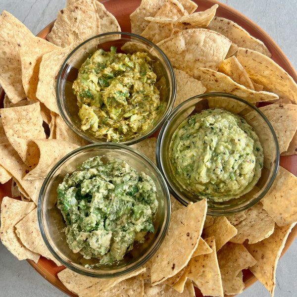 Guacamole Three Ways