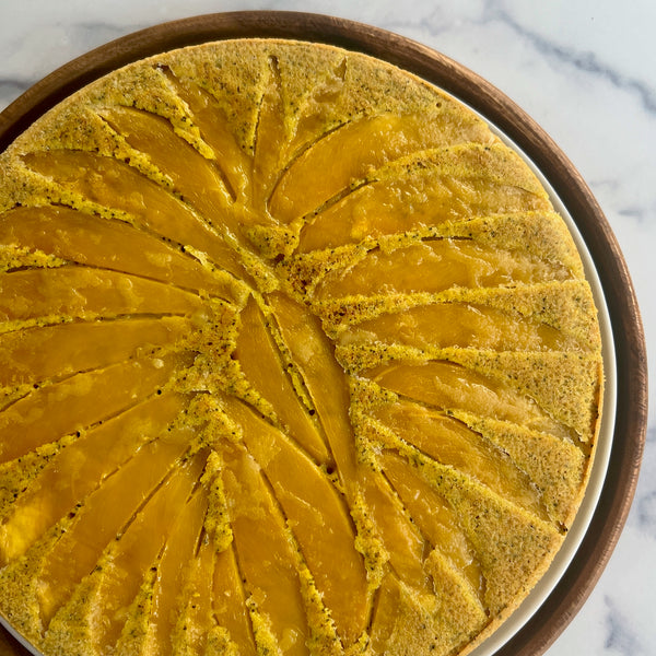 Mango Poppy Cake