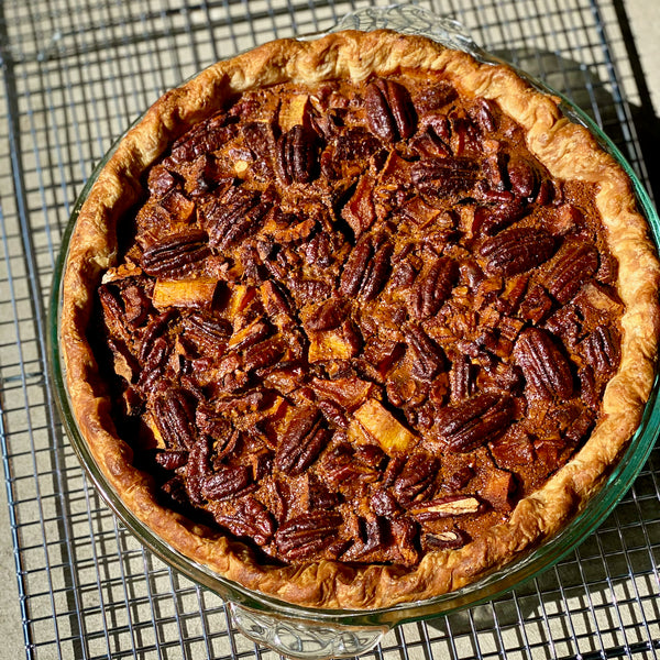 Pumpkin Pecan Pie