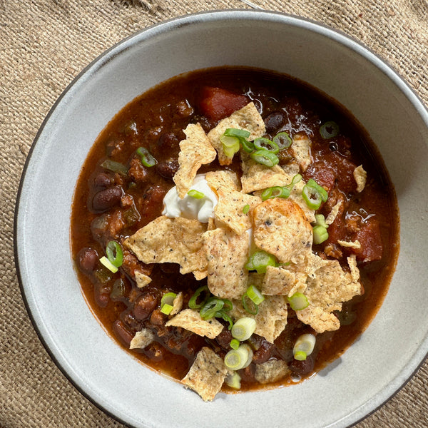 Turkey and black bean chili