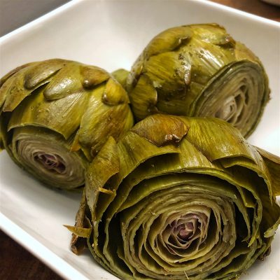 Steamed Artichokes