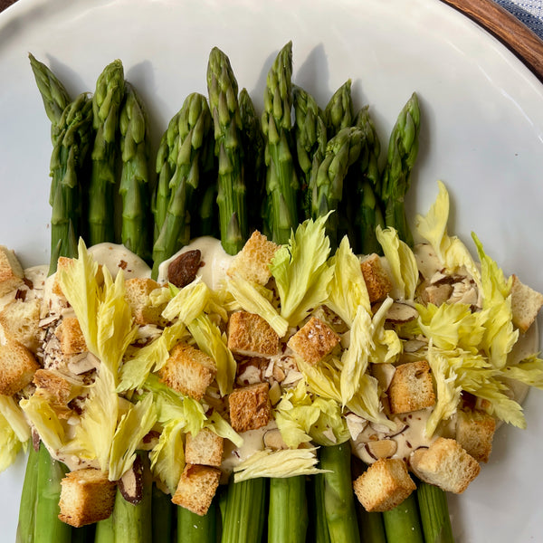 Asparagus and Egg Dressing