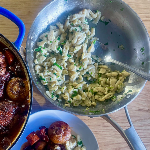 Classic Buttered Spaetzle