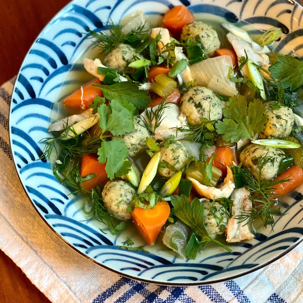 Passover Chicken and Dumplings