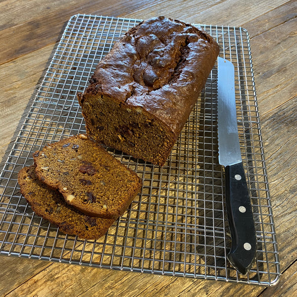 Pumpkin Baharat Cranberry Loaf