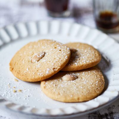 Tahini Shortbread Cookies