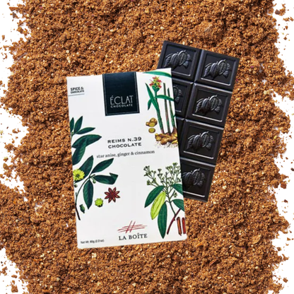 La Boîte x Éclat Spiced Chocolate Bars