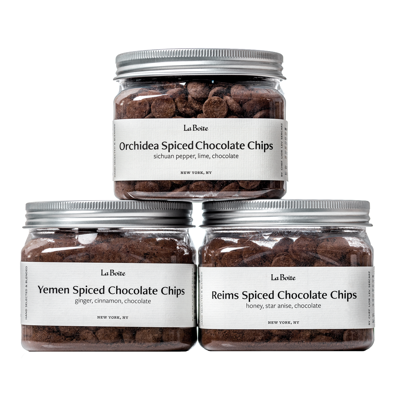 Eclat Spiced Chocolate Chip Trio – La Boîte Eclat Spiced Chocolate Chip Trio – La Boîte