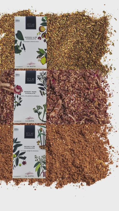 La Boîte x Éclat Spiced Chocolate Bars