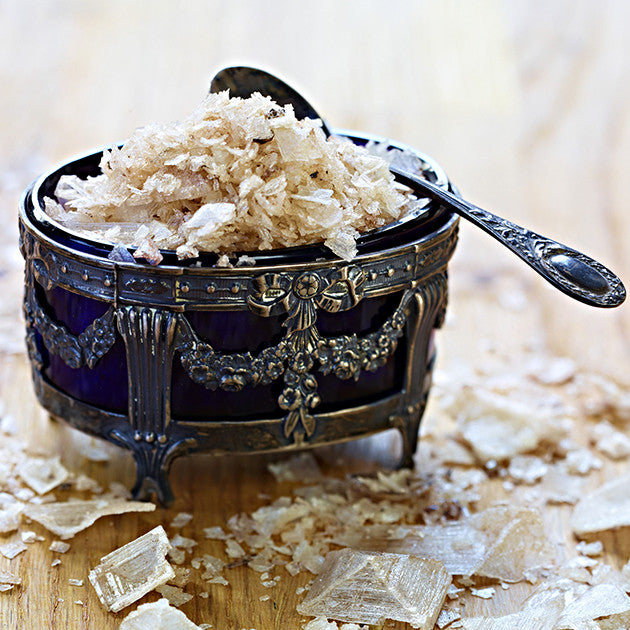 smoked salt up close