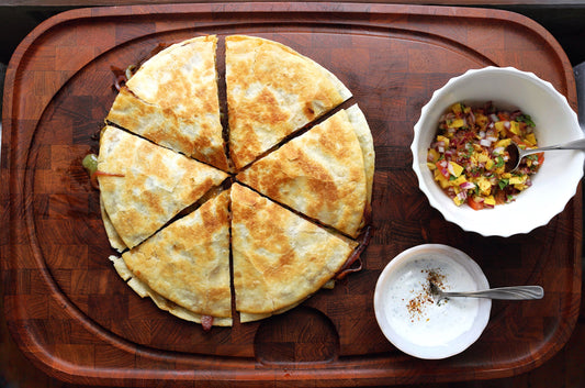 Chaat Masala Quesadilla