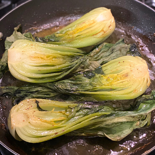 Schmaltz Roasted Bok Choy