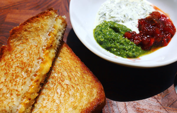 Chaat Masala Grilled Cheese