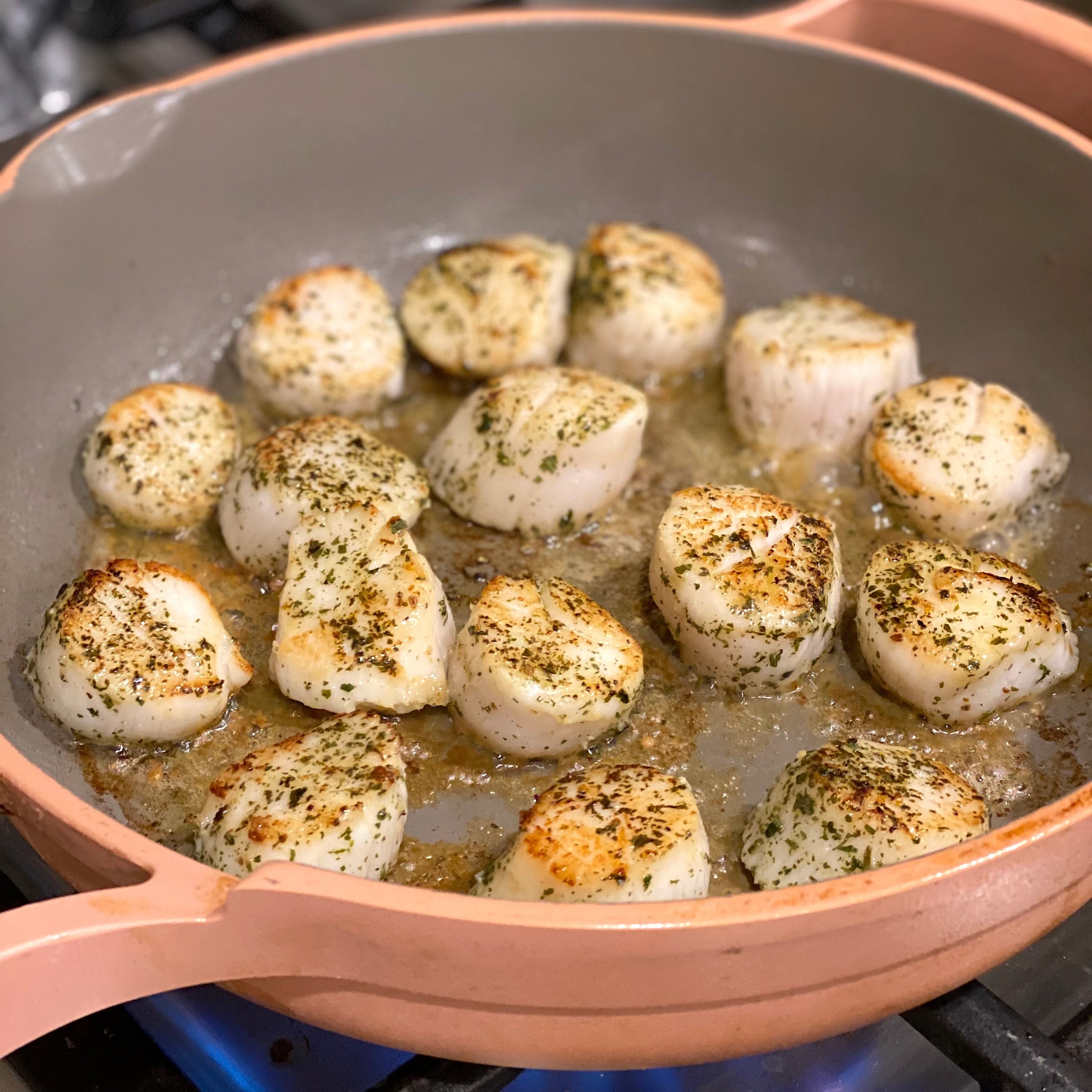 Herbed Sea Scallops
