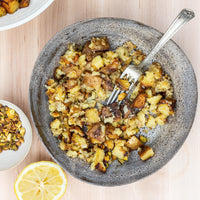 Image of Crushed Roasted Potatoes With Pistachios