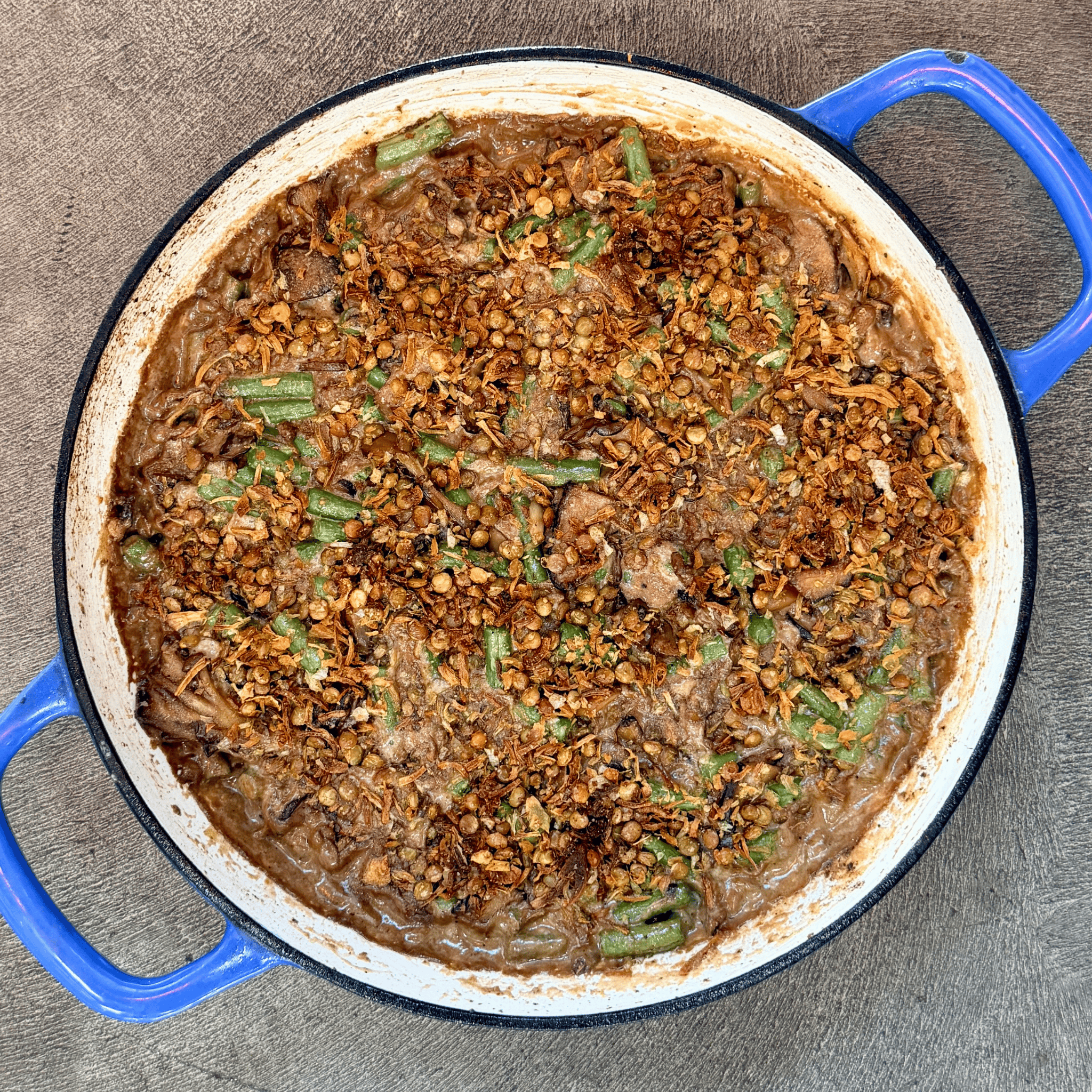 Green Bean Wild Mushroom Casserole