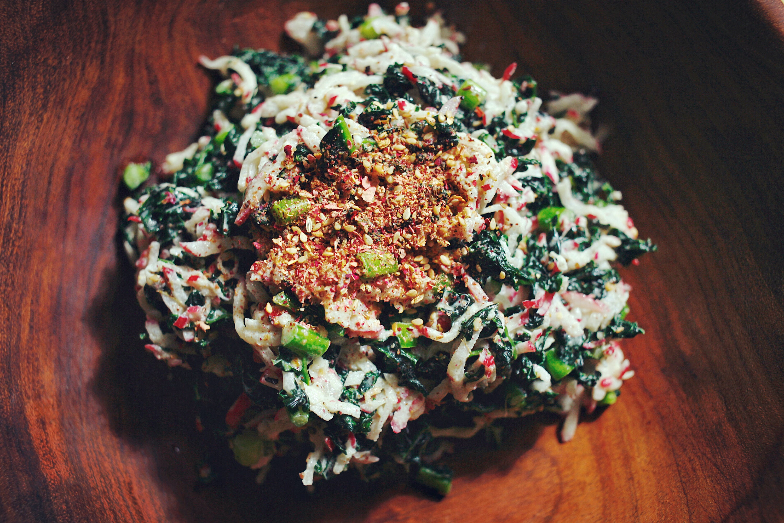 Radish and Kale Salad w/ Ana N.36