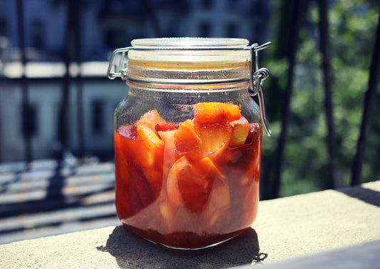 stone fruit shrub
