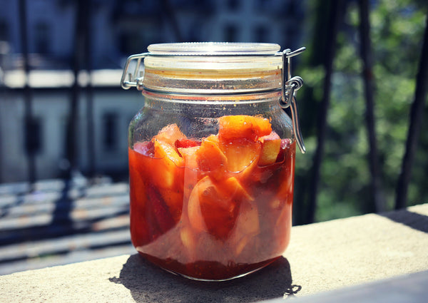 stone fruit shrub