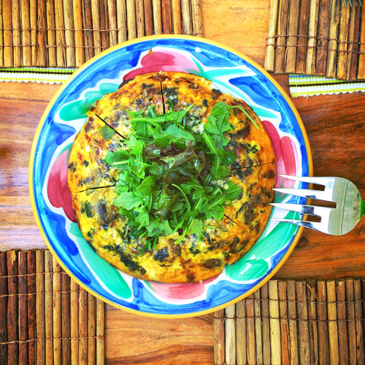 Salad & Herb Frittata