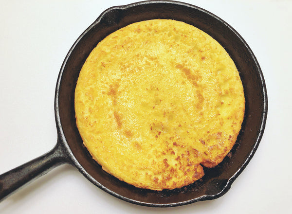 dutch baby in a cast iron skillet