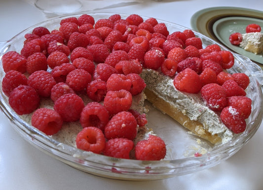 Lemon Myrtle Vegan Cheesecake