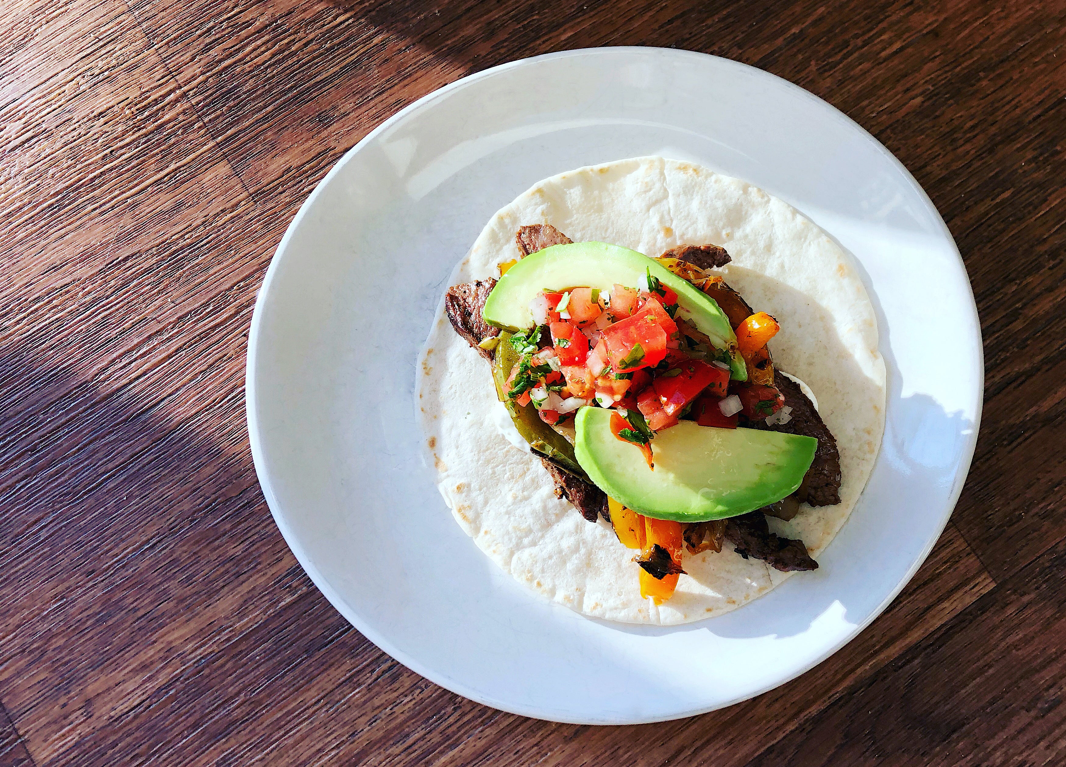 steak fajitas