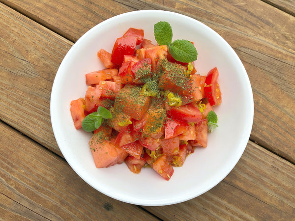tomato & watermelon salad