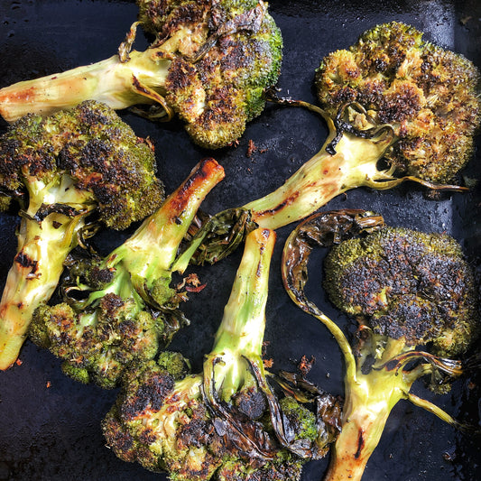 Smashed Spring Broccoli