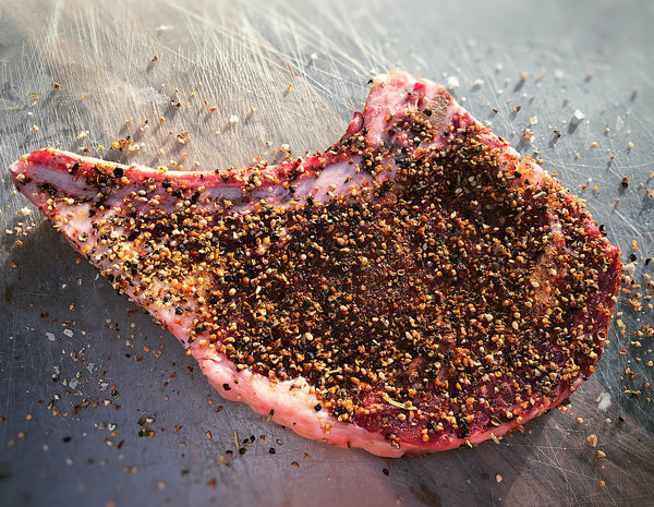 Spice Crusted Grilled Ribeye
