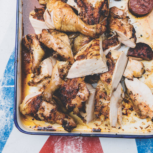 Roasted Chicken with Urfa Orange and Cumin