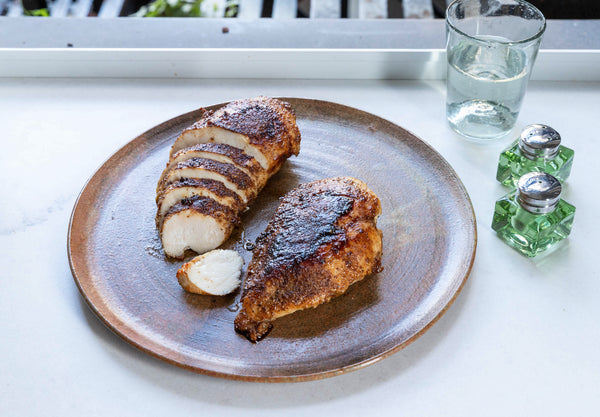 glazed seared chicken breast