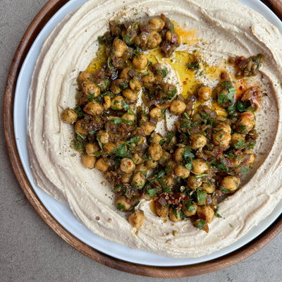 Chermoula Chickpeas with Preserved Lemon