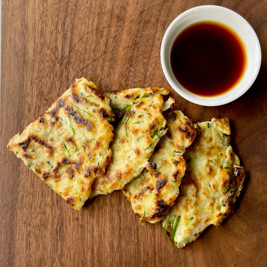 Zucchini Scallion Pancake