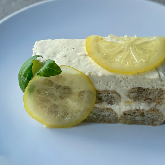 Lemon Basil Tiramisu