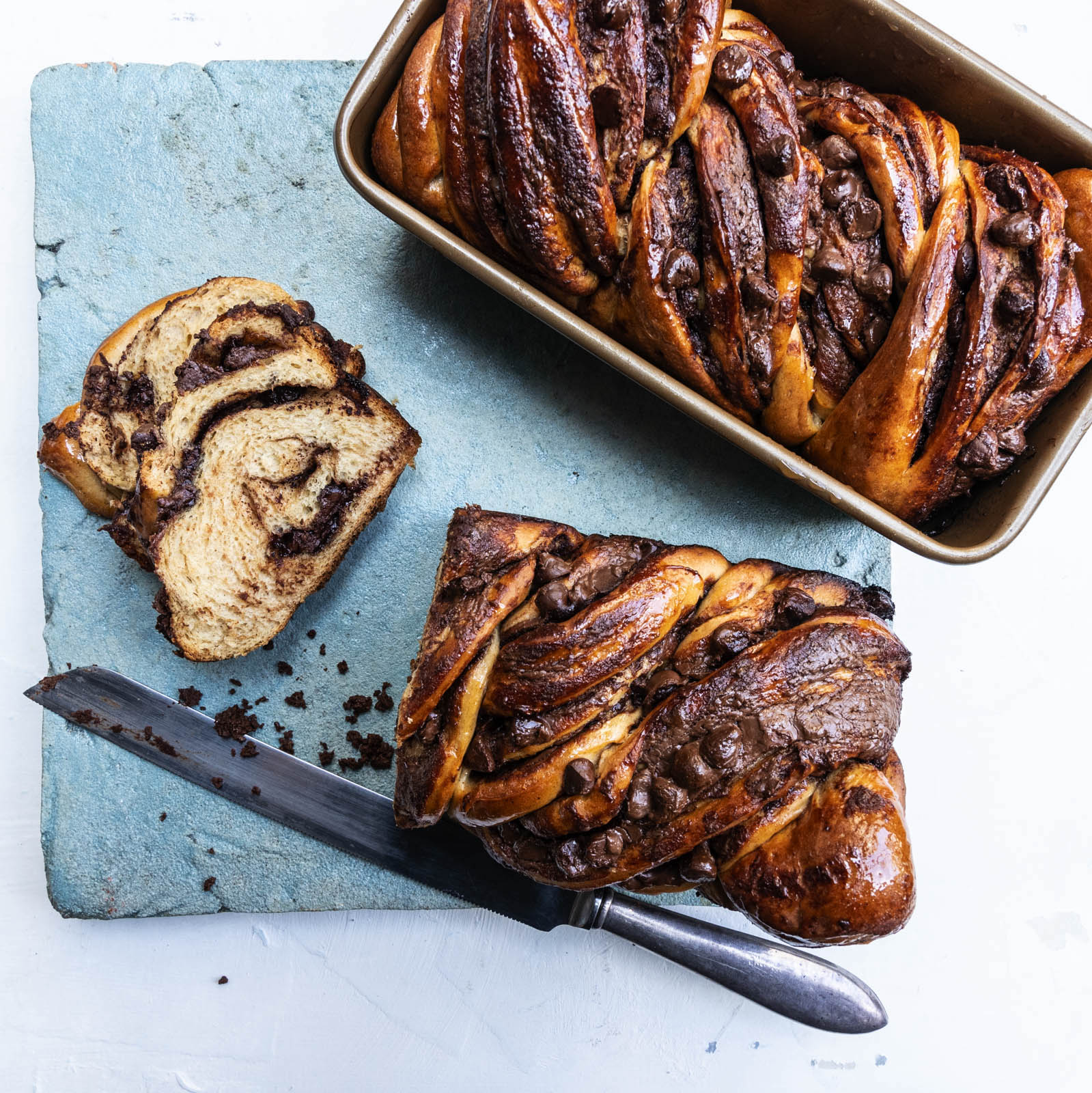 Hazelnut Chocolate Babka