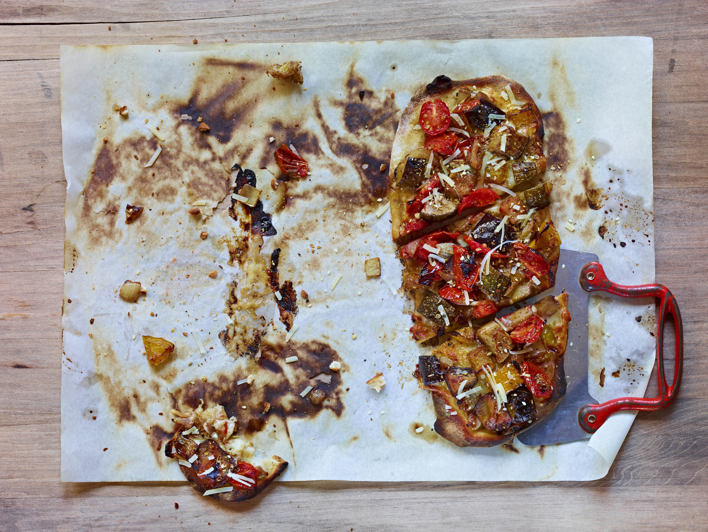 Winter Ratatouille Pizza