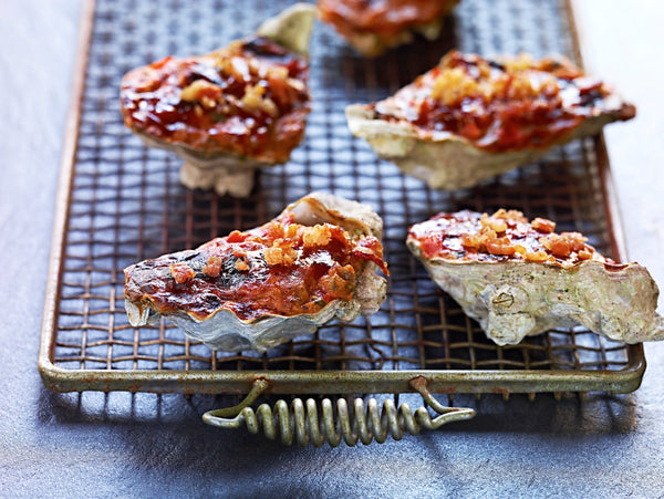 BBQ-Baked Oysters