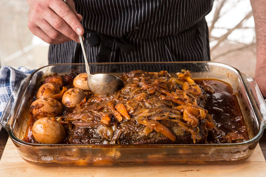 My Mom’s Coffee-Braised Brisket