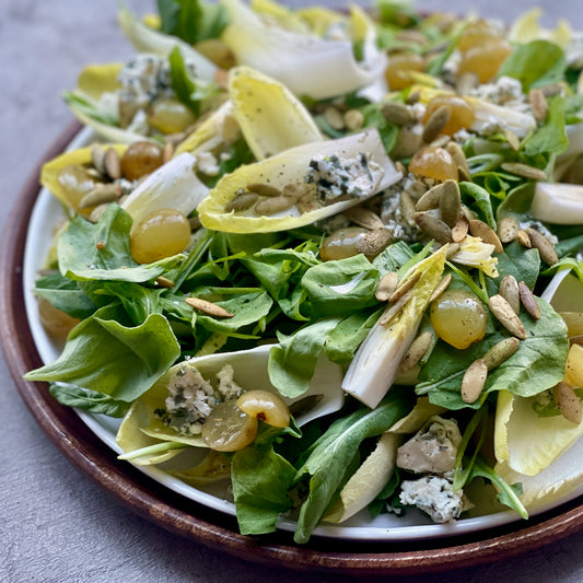 Pickled Grape and Endive Salad