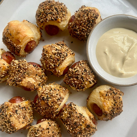 Pigs in a blanket with Everything Indian