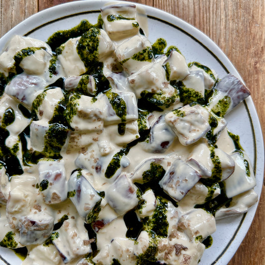 quick baba ganoush