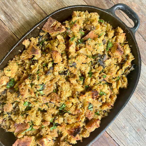 Stuffing with Mushroom and Vadouvan