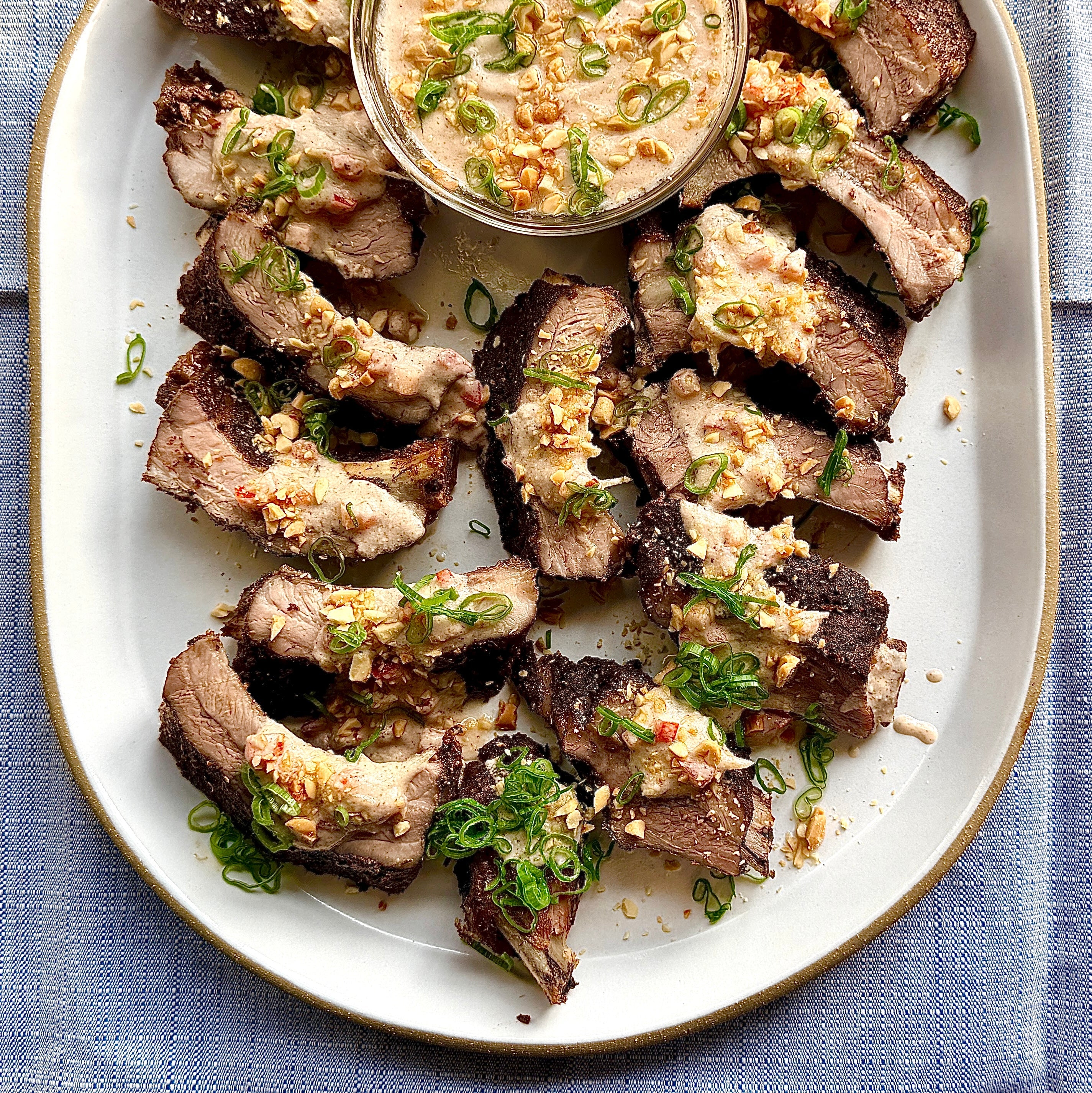 Thai-Inspired Slow Roasted Pork Ribs