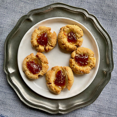 Thumbprint Cookies with Kumquat
