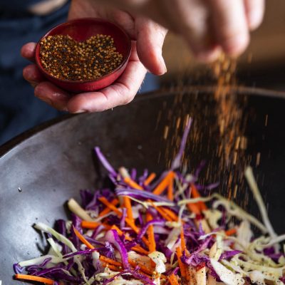 Cabbage and Apple Slaw