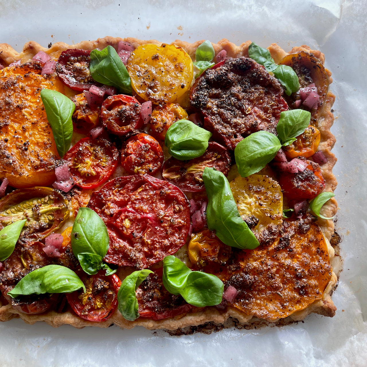 Heirloom Tomato Tart
